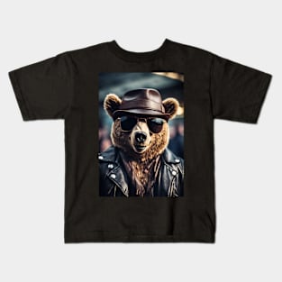 Funny bear Kids T-Shirt